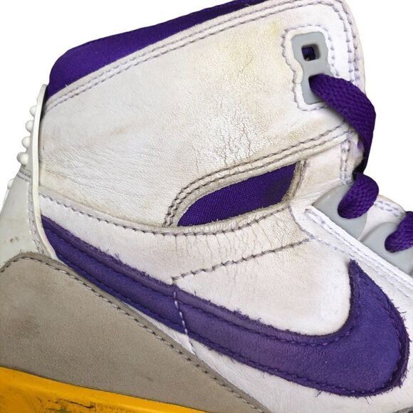 RARE 2018 Nike Air Jordan 1 Legacy 312 Lakers Size 9 - Picture 15 of 16